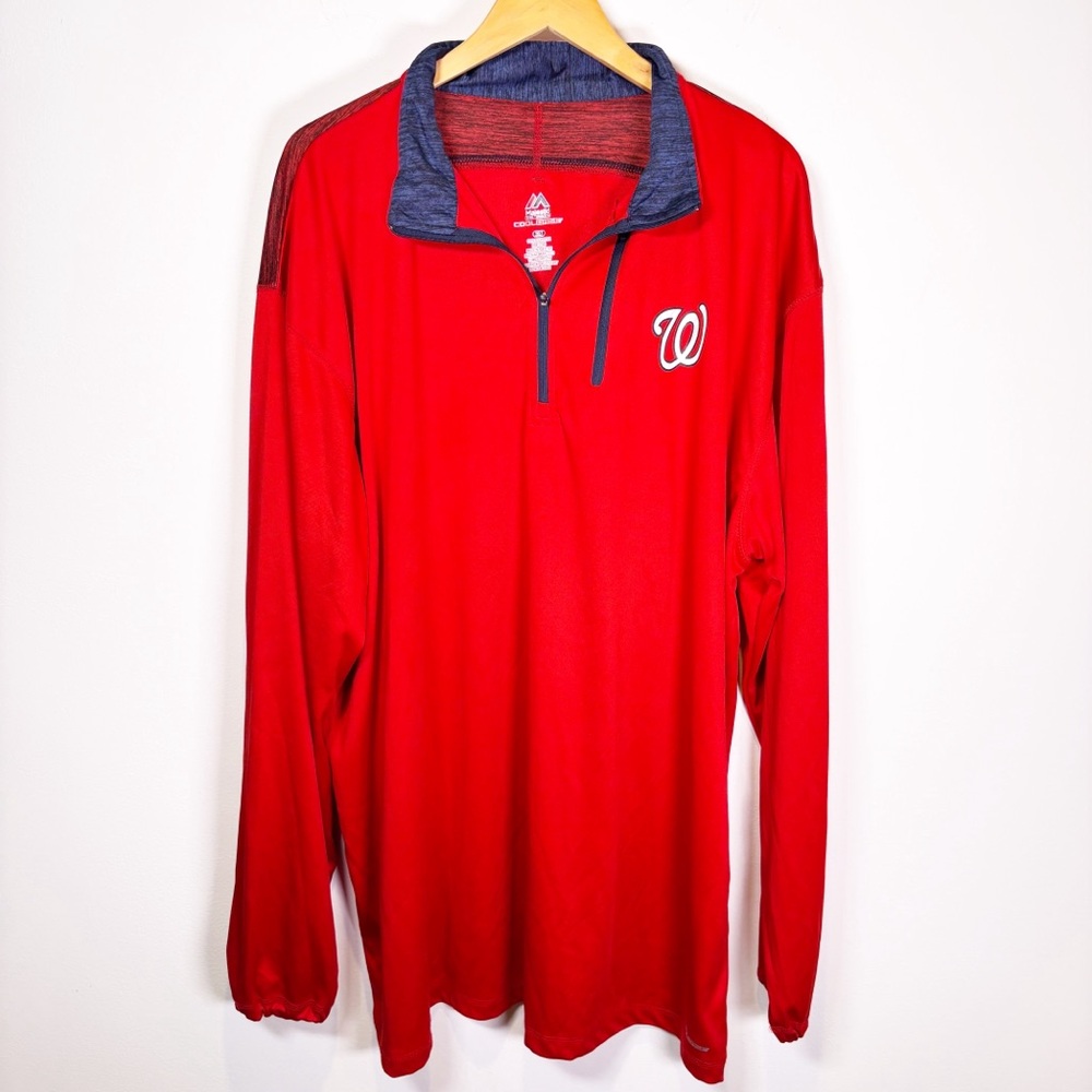 Majestic Washington Nationals Quarter Zip